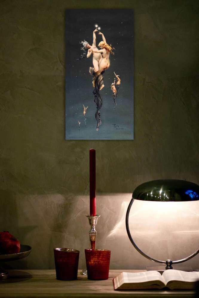 Reprodukcija „Žvaigždės dvynės“, Luis Ricardo Falero