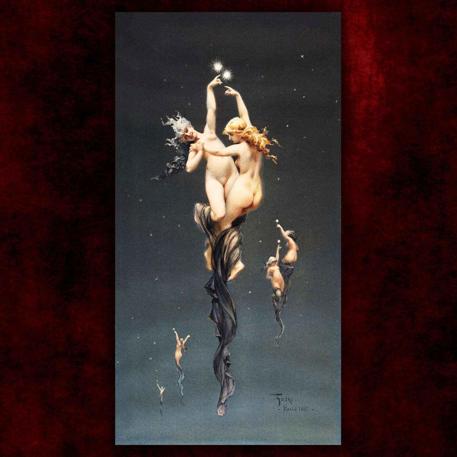 Reprodukcija „Žvaigždės dvynės“, Luis Ricardo Falero