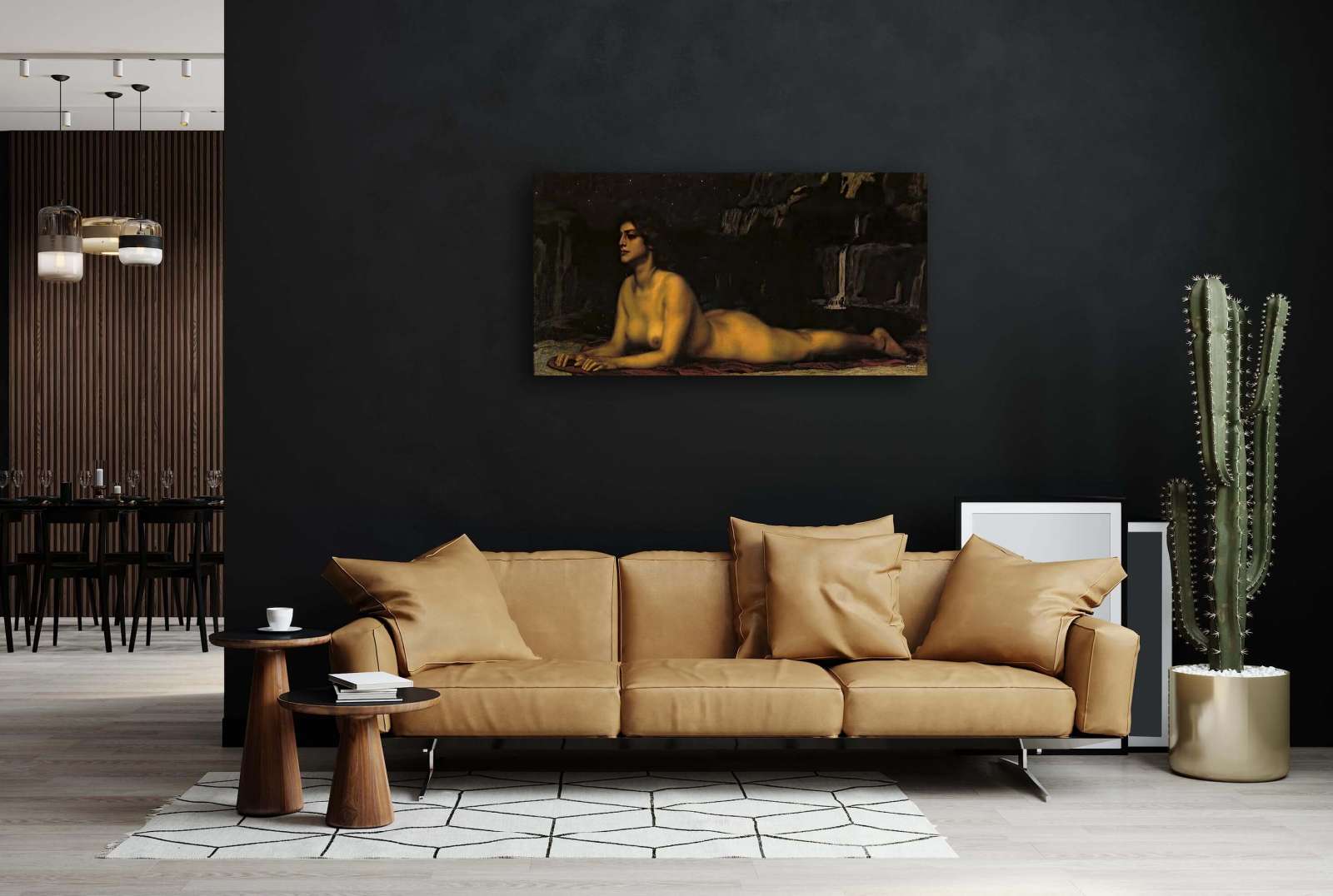 Reprodukcija „Sfinksas“, Franz von Stuck