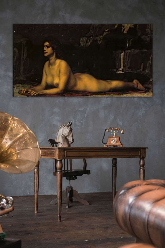 Reprodukcija „Sfinksas“, Franz von Stuck