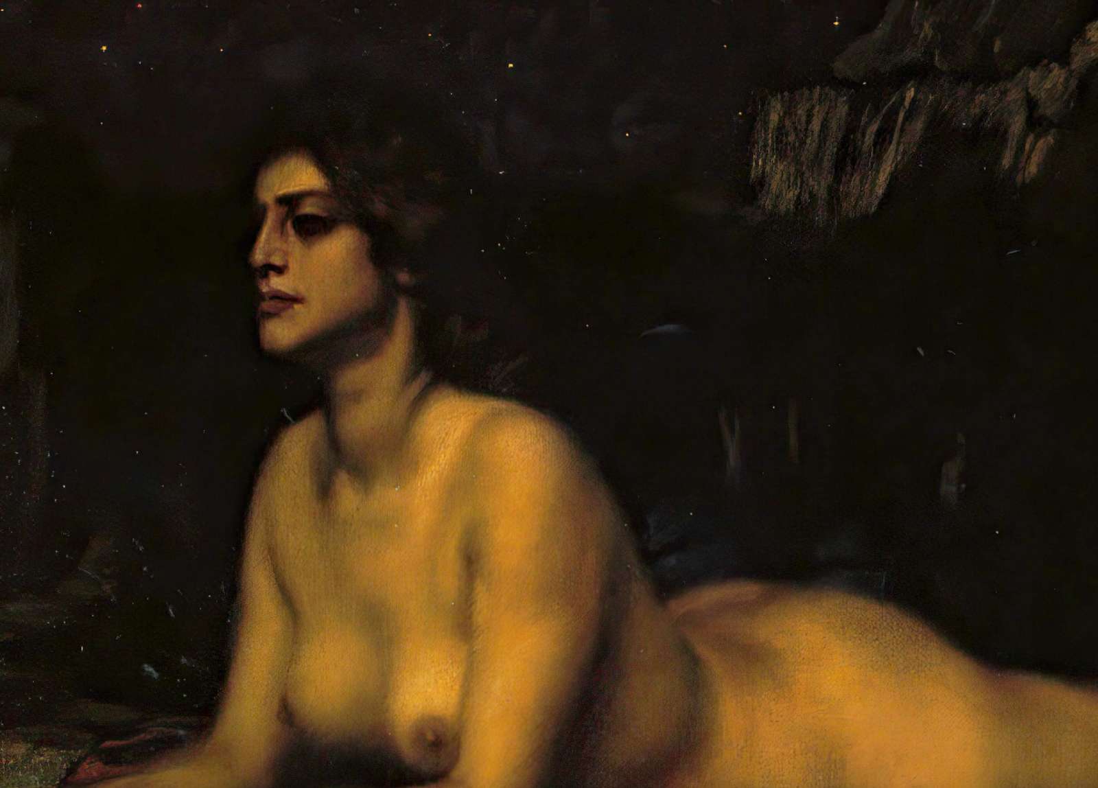 Reprodukcija „Sfinksas“, Franz von Stuck