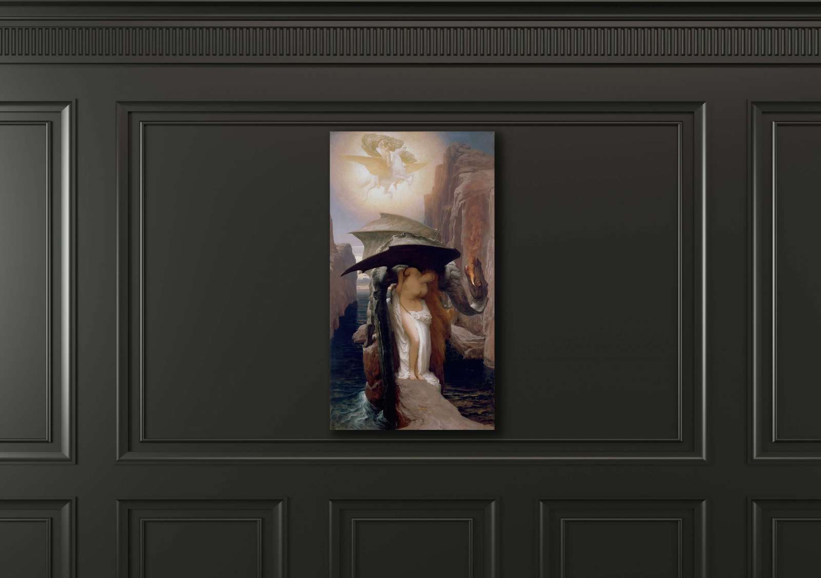 Reprodukcija „Persėjas ir Andromeda“, Frederic Leighton (1891)