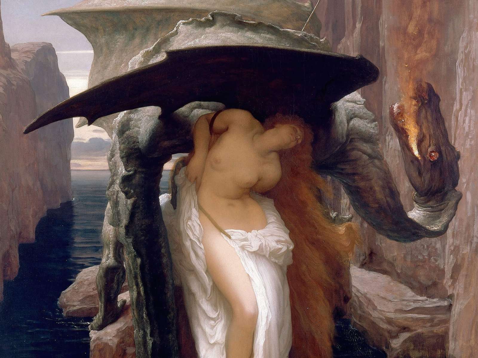 Reprodukcija „Persėjas ir Andromeda“, Frederic Leighton (1891)