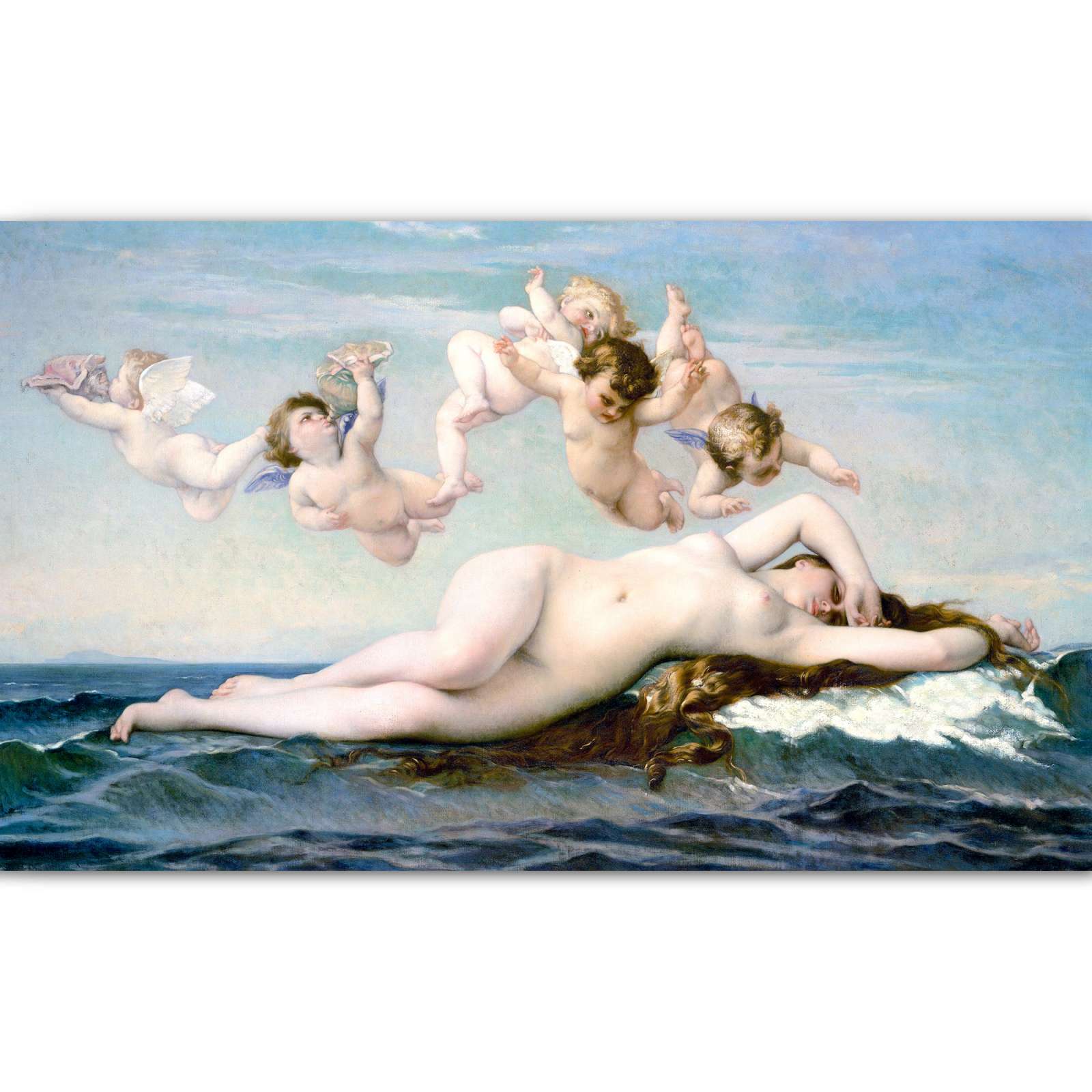 Reprodukcija „Veneros gimimas“, Alexandre Cabanel (1863)