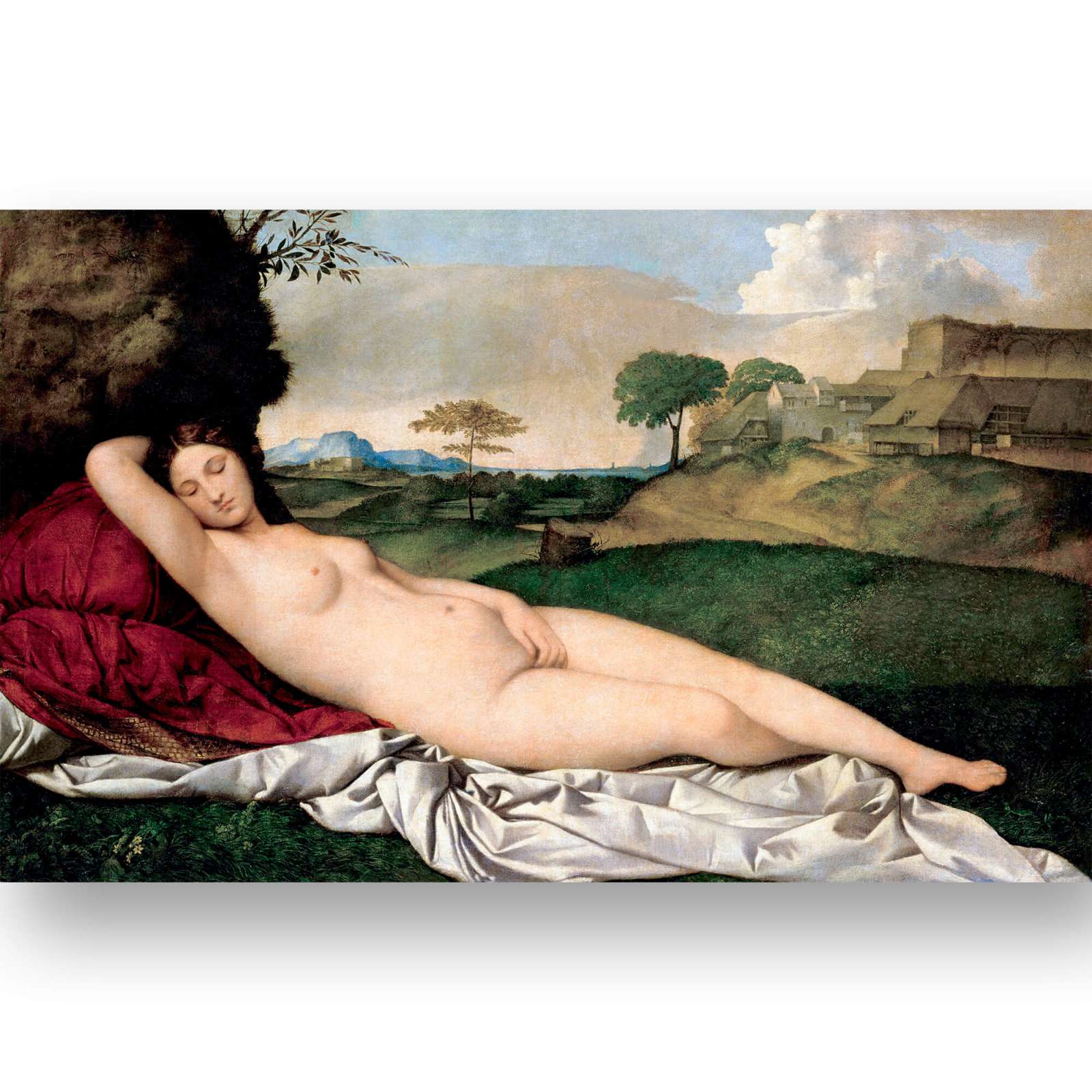 Reprodukcija „Mieganti Venera“, Giorgione (1508)