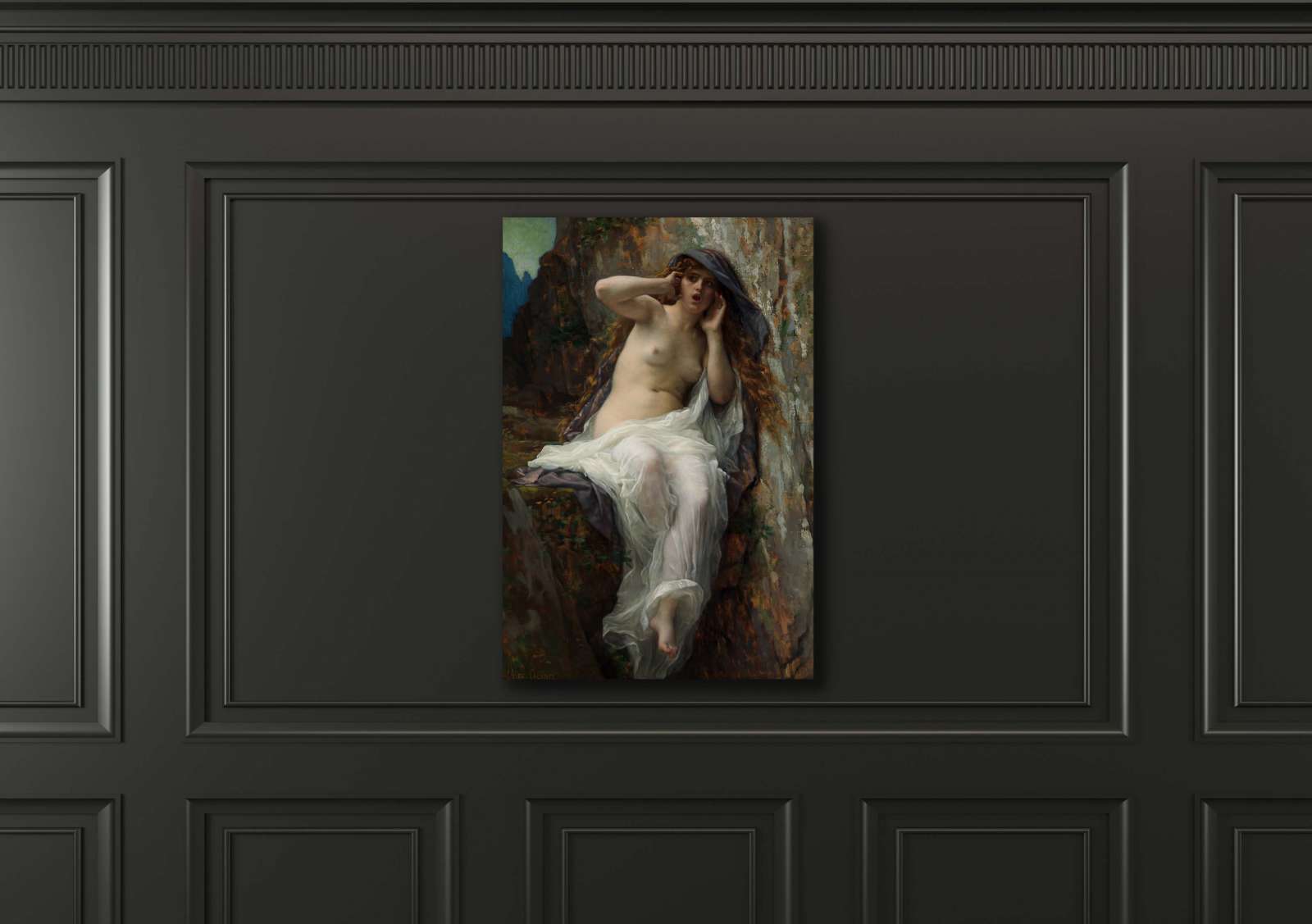 Reprodukcija „Aidas“, Alexandre Cabanel (1874)