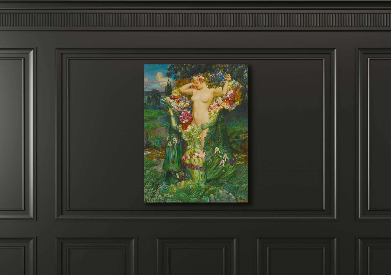 Reprodukcija „Bundantis pavasaris“, Byam Shaw