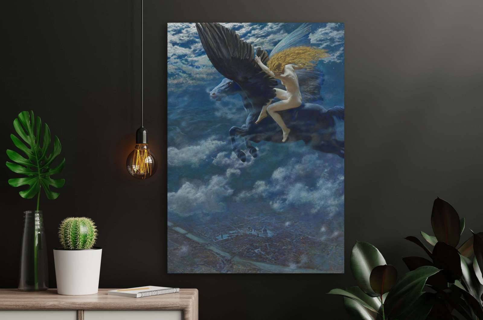 Reprodukcija „Sapnų idilė“, Edward Robert Hughes