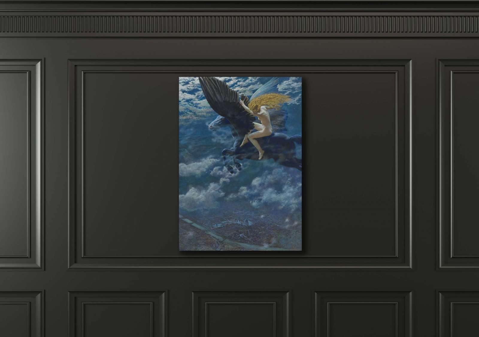 Reprodukcija „Sapnų idilė“, Edward Robert Hughes