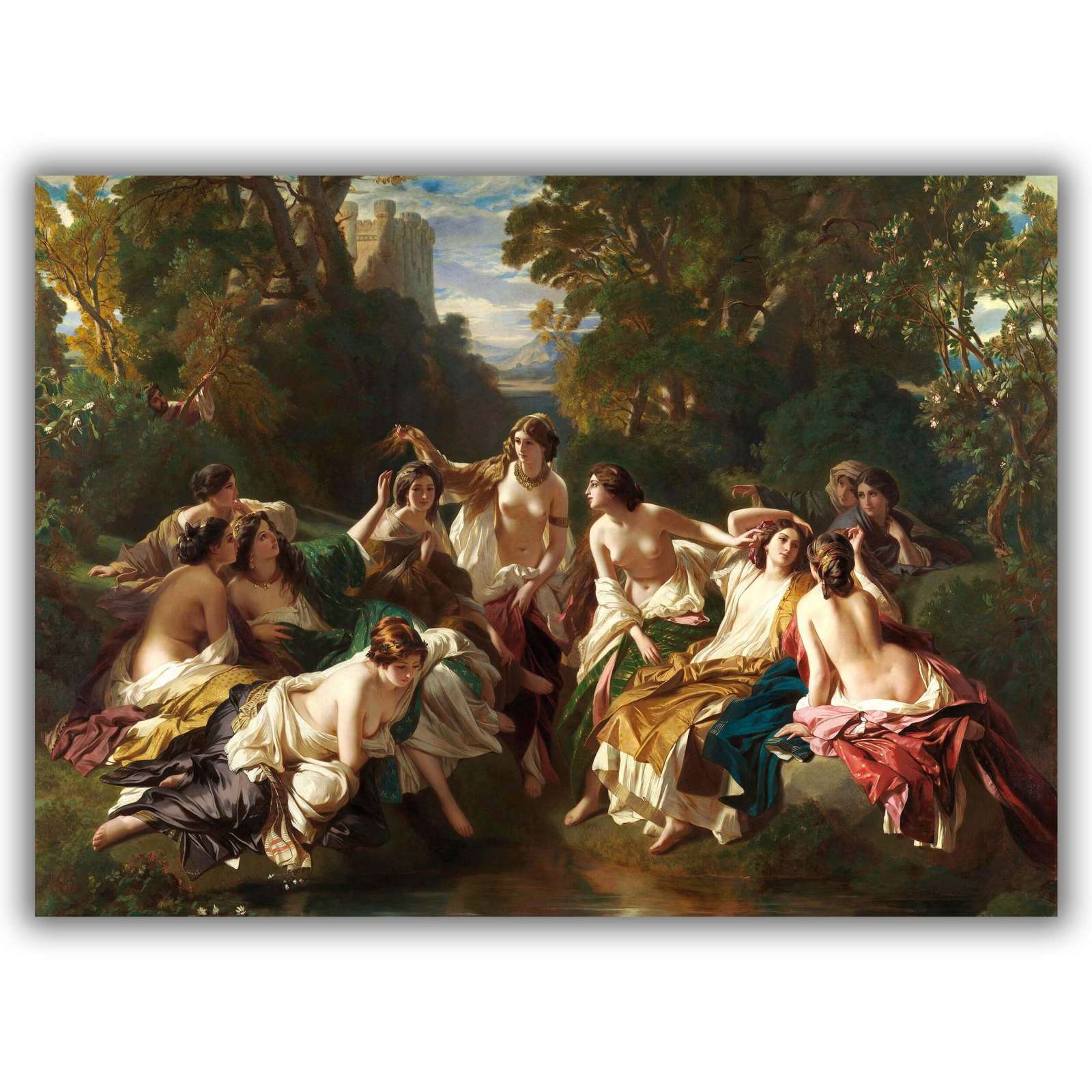 Reprodukcija „Florinda“, Franz Xaver Winterhalter (1853)
