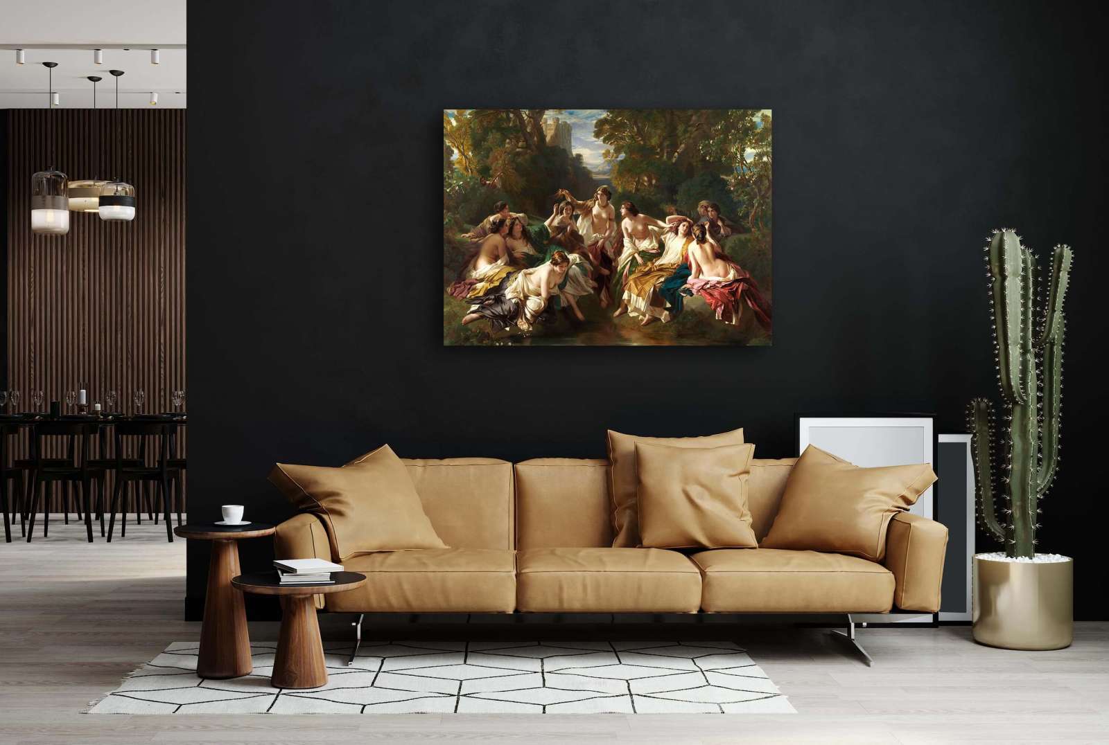 Reprodukcija „Florinda“, Franz Xaver Winterhalter (1853)
