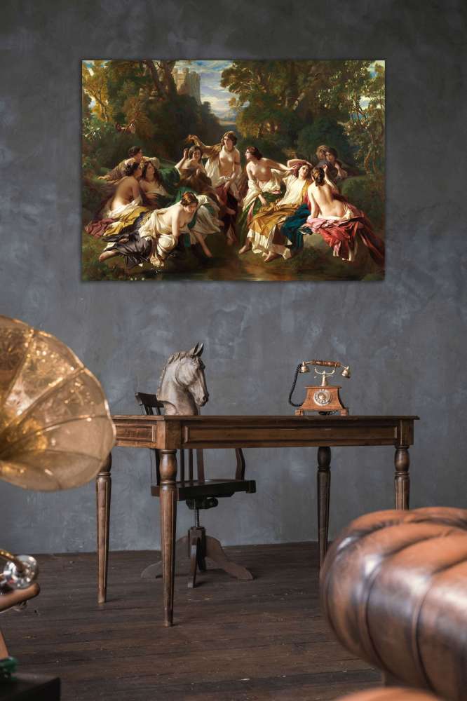Reprodukcija „Florinda“, Franz Xaver Winterhalter (1853)