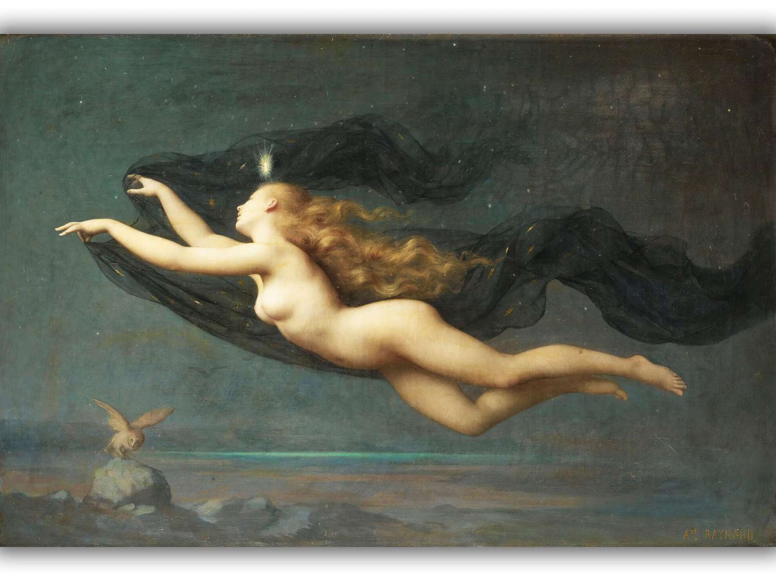 Reprodukcija „Naktis“, Auguste Raynaud