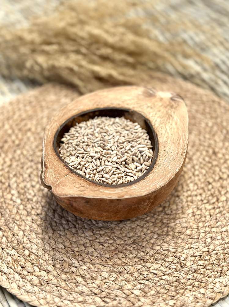 Žvakė Kokosas, Kokoso kevalo žvakė, Unikali dovanos idėja, Namų įkurtuvių dovana, Boho namai, Bali dekoras, Ekologiška žvakė