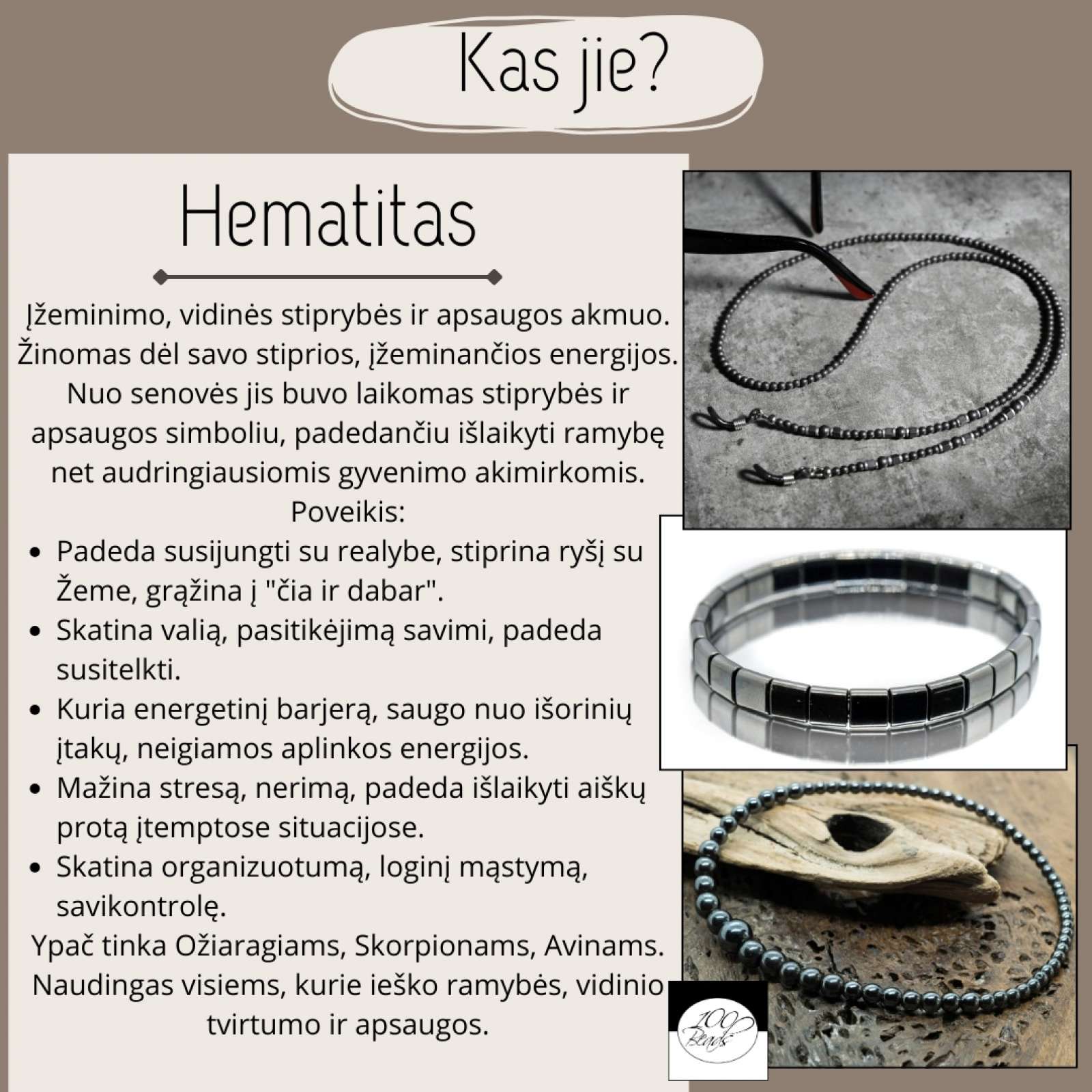 Minimalistinis vėrinys ir apyrankė iš smulkaus špinelio
