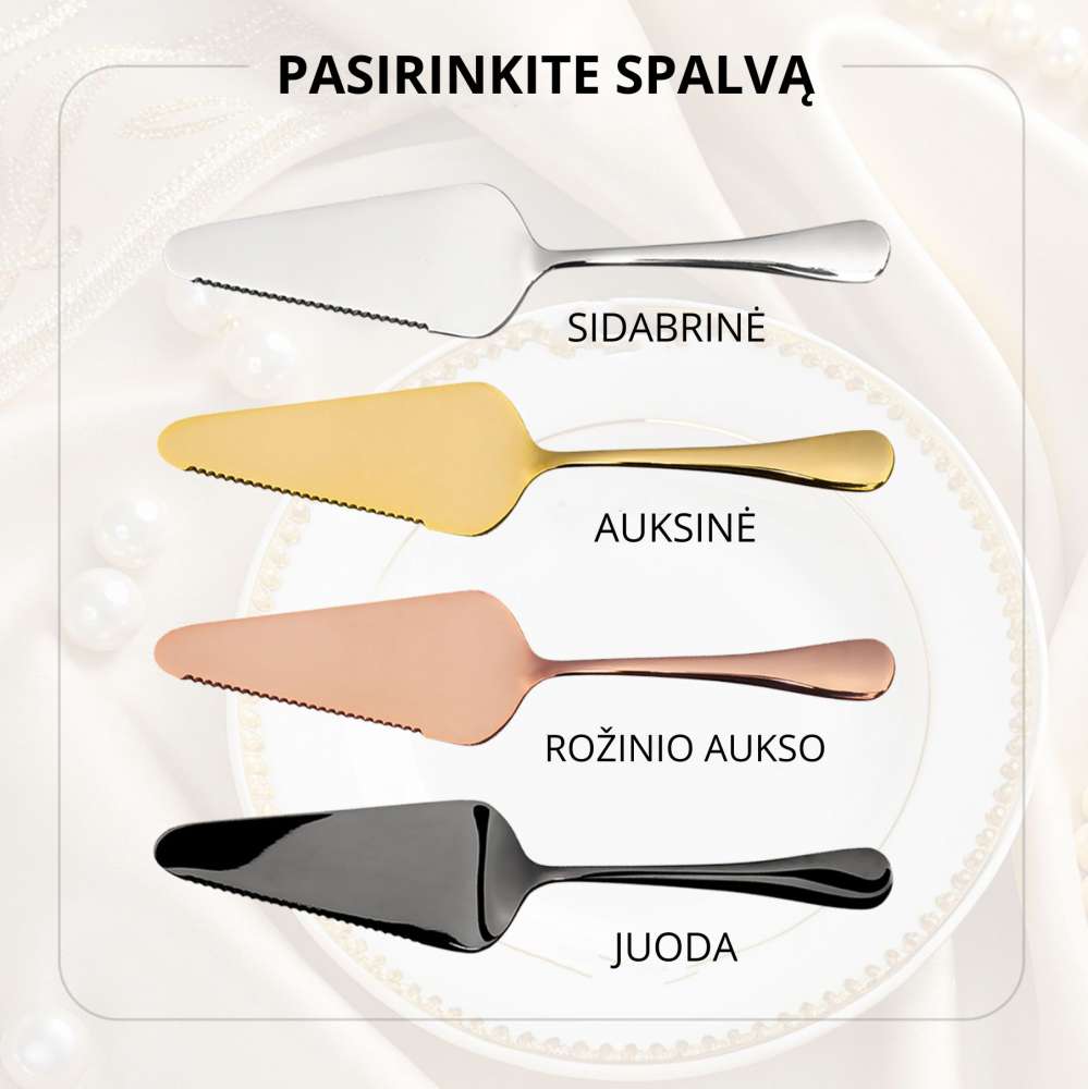 Graviruotas peilis ir mentelė – vestuvinė dovana jauniesiems