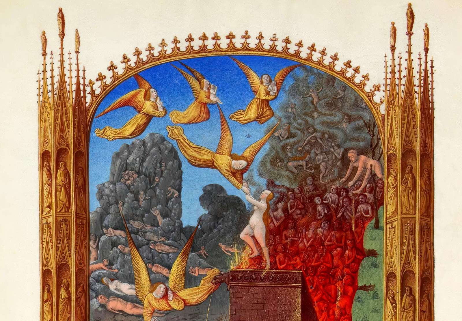Reprodukcija „Skaistykla“, broliai Limbourg  (1411)