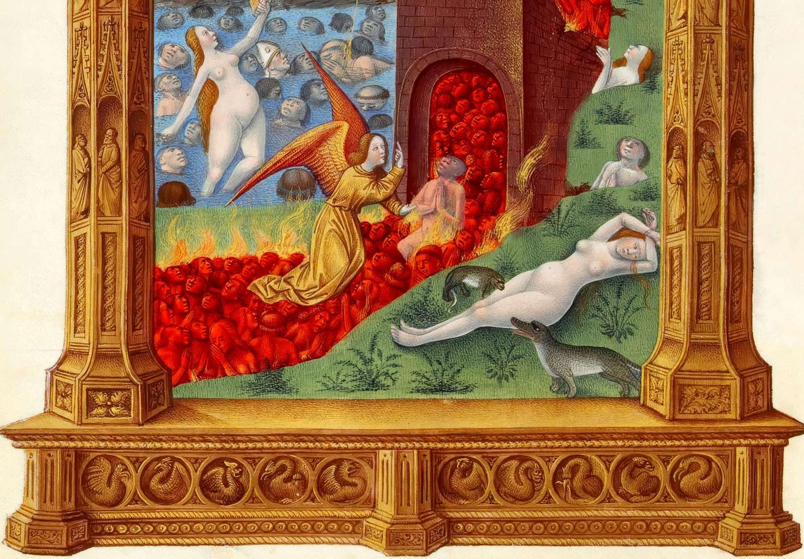 Reprodukcija „Skaistykla“, broliai Limbourg  (1411)