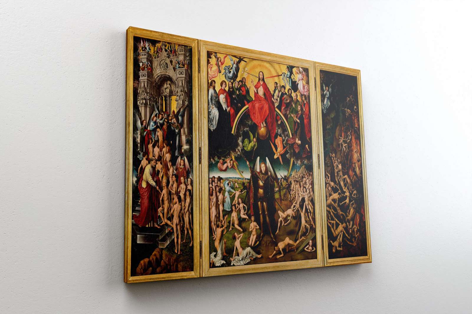 Reprodukcija „Paskutinis teismas“, Hans Memling (1471)
