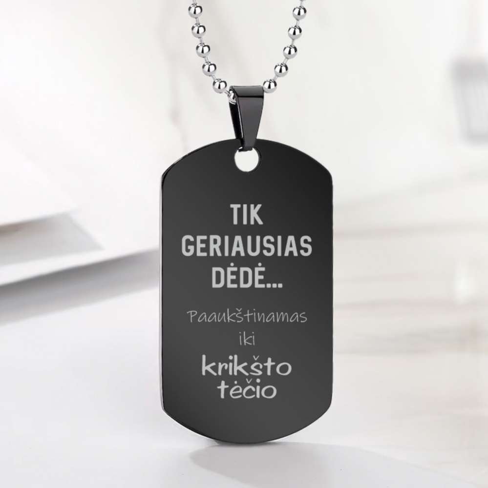 Pakabukas krikšto tėčiui