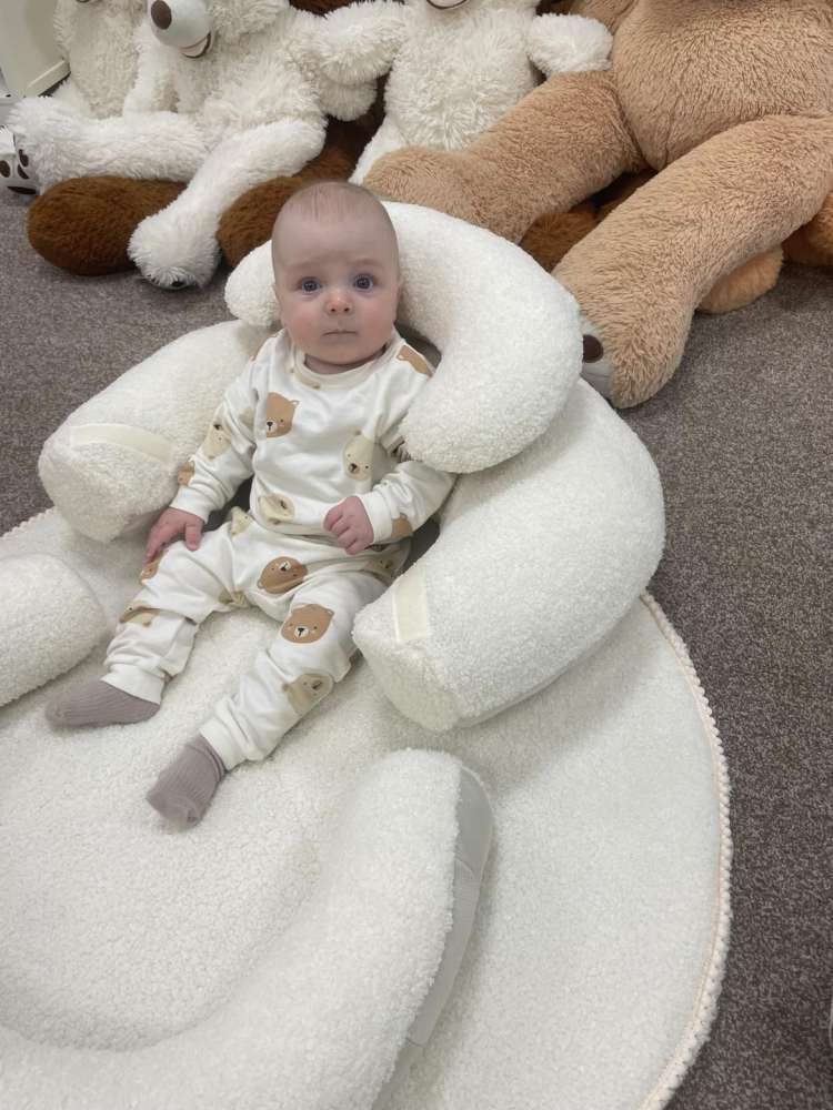 SĖDINUKAS Komfortas ,,TEDDY vanilinė meškutė,,