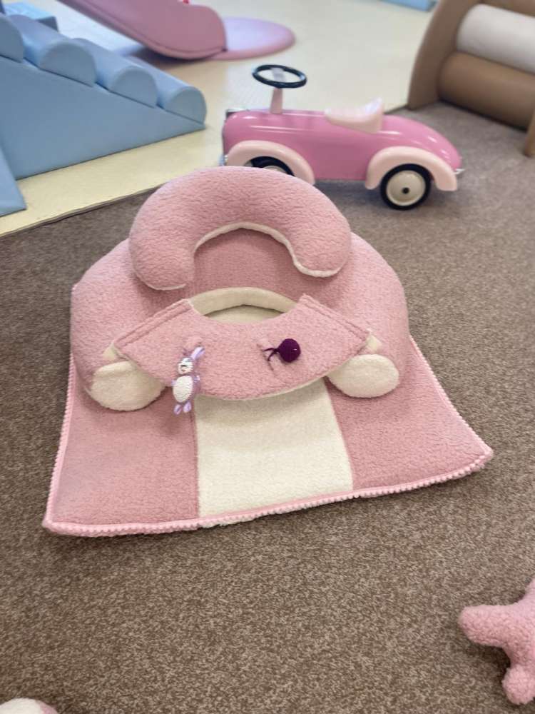 SĖDINUKAS su pailgu kilimėliu 75x65 cm ,,Teddy vandenynas,,