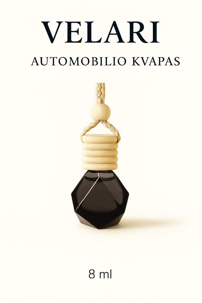 Automobilių kvapai - pakabinami, skirtingų kvapų 8ml