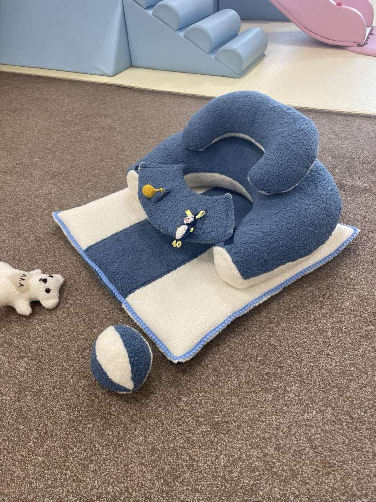 SĖDINUKAS su pailgu kilimėliu ,,Teddy vandenynas,,