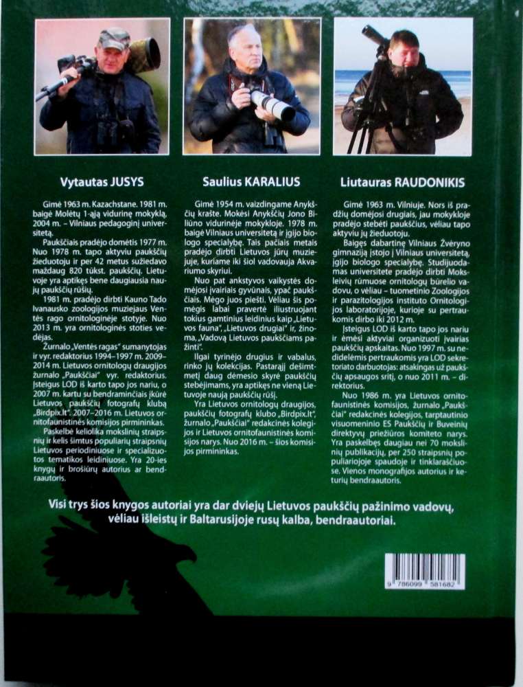 „Lietuvos paukščių pažinimo vadovas“