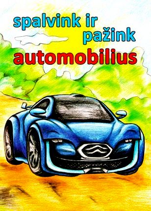 „Spalvink ir pažink automobilius“, 3+