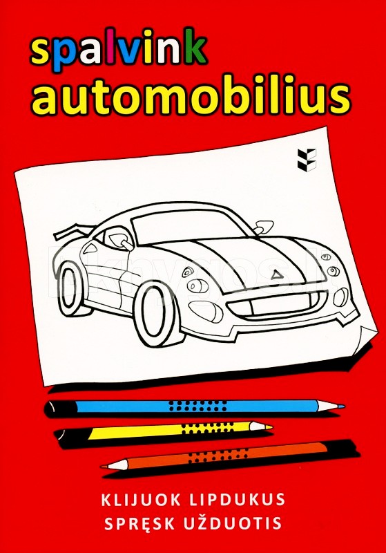 „Spalvink automobilius“, 3+