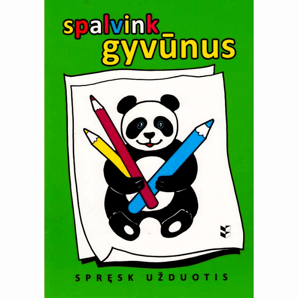 „Spalvink gyvūnus“, 3+