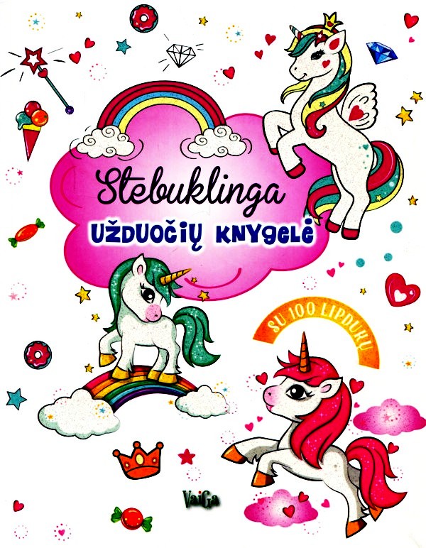 “Stebuklinga užduočių knygelė”,