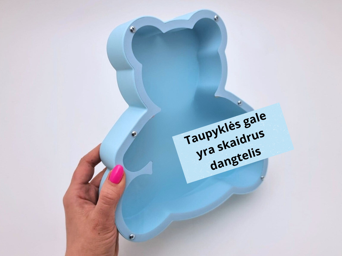 Taupyklė žydras meškinas