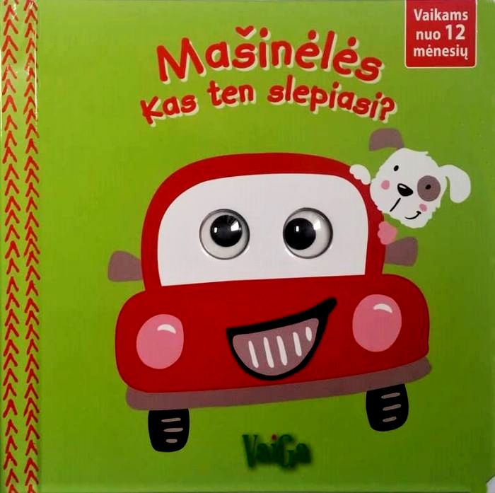 „Mašinėlės. Kas ten slepiasi?“, 12+ mėn.