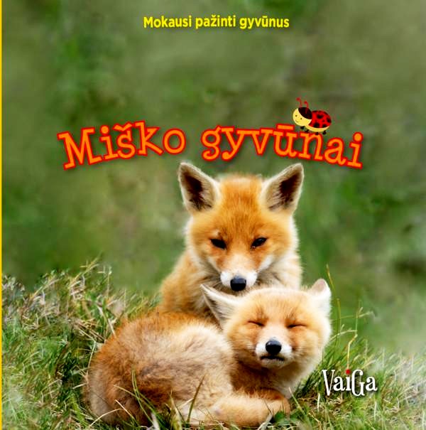 „Mokausi pažinti gyvūnus. Miško gyvūnai“ 12+ mėn.