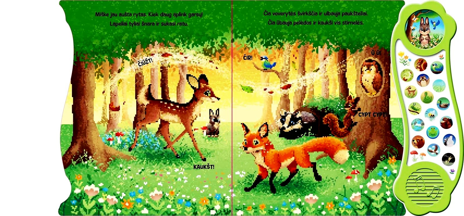 „Nuostabioji gamta“. Su 18 garsų, 12+ mėn.