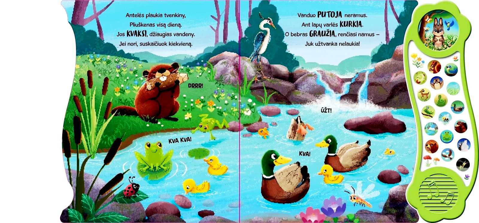„Nuostabioji gamta“. Su 18 garsų, 12+ mėn.