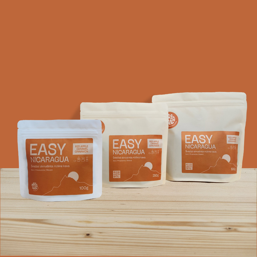„Easy Nicaragua“ 250g pupelėmis