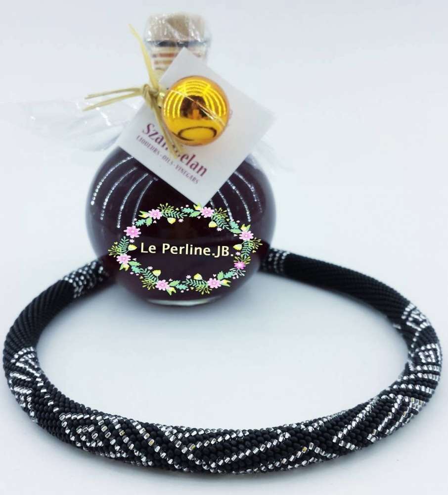 Kaklo papuošalas „Black style“