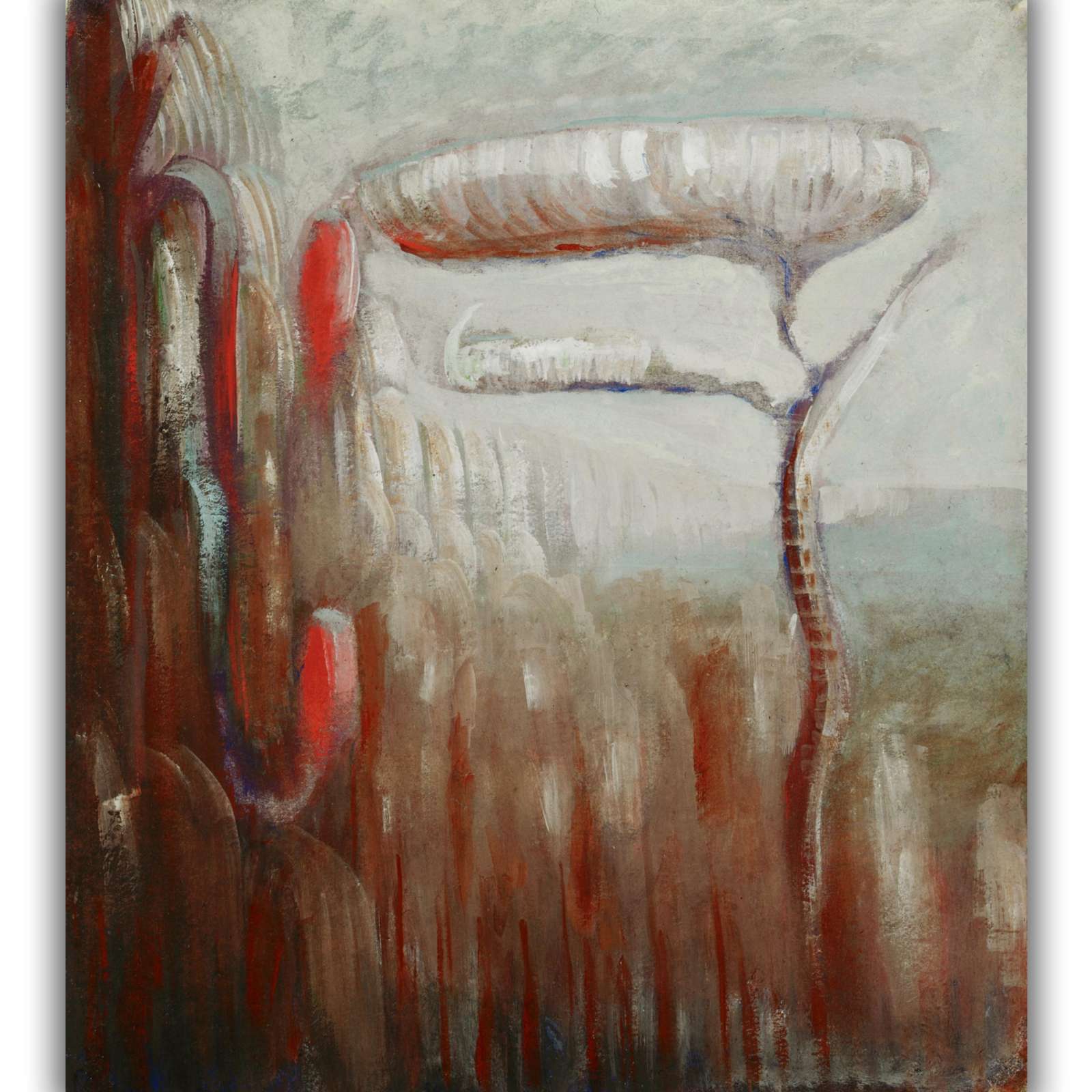 Reprodukcija „Pasaulio sutvėrimas VII“, Mikalojus Konstantinas Čiurlionis (1906)
