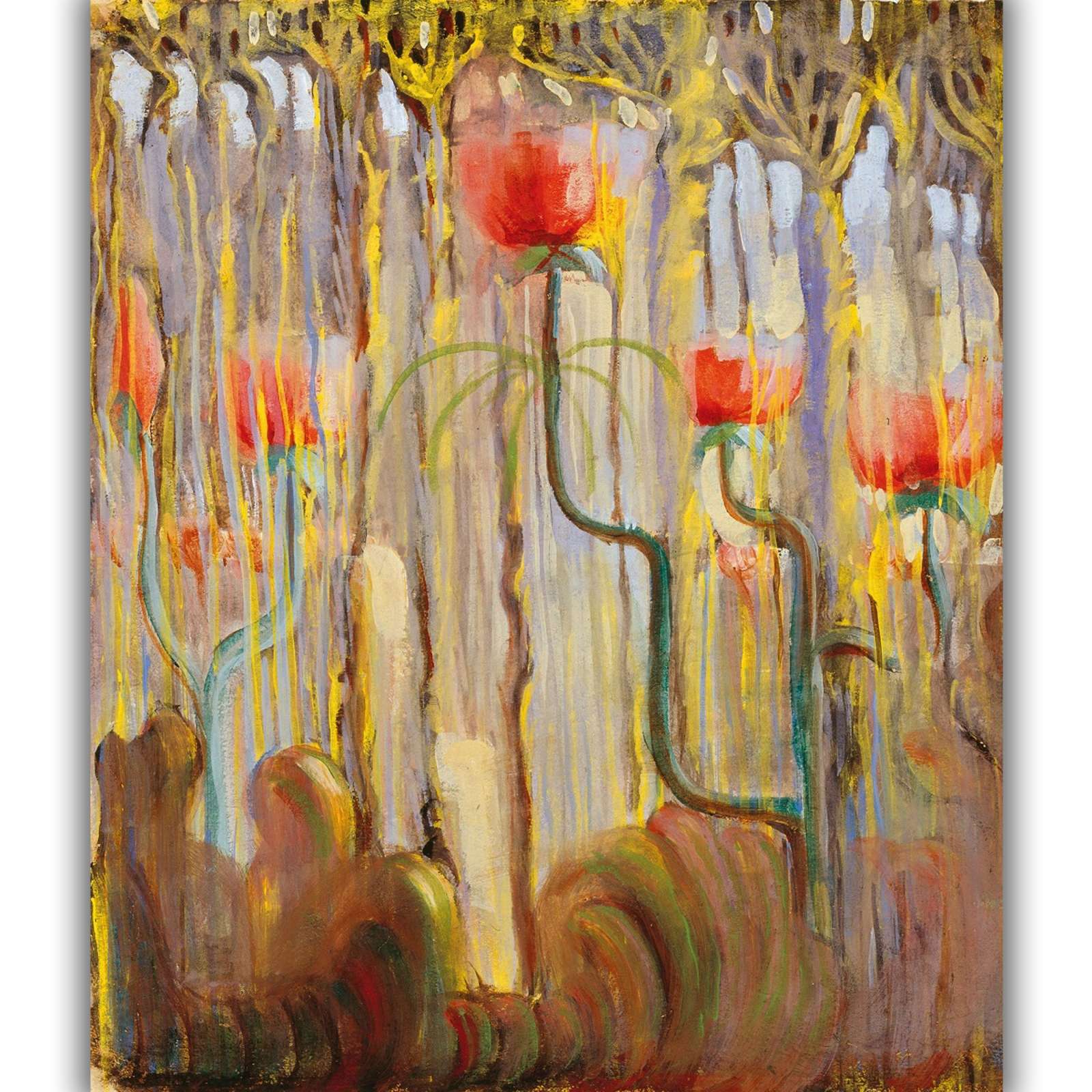 Reprodukcija „Pasaulio sutvėrimas IX“, Mikalojus Konstantinas Čiurlionis (1906)