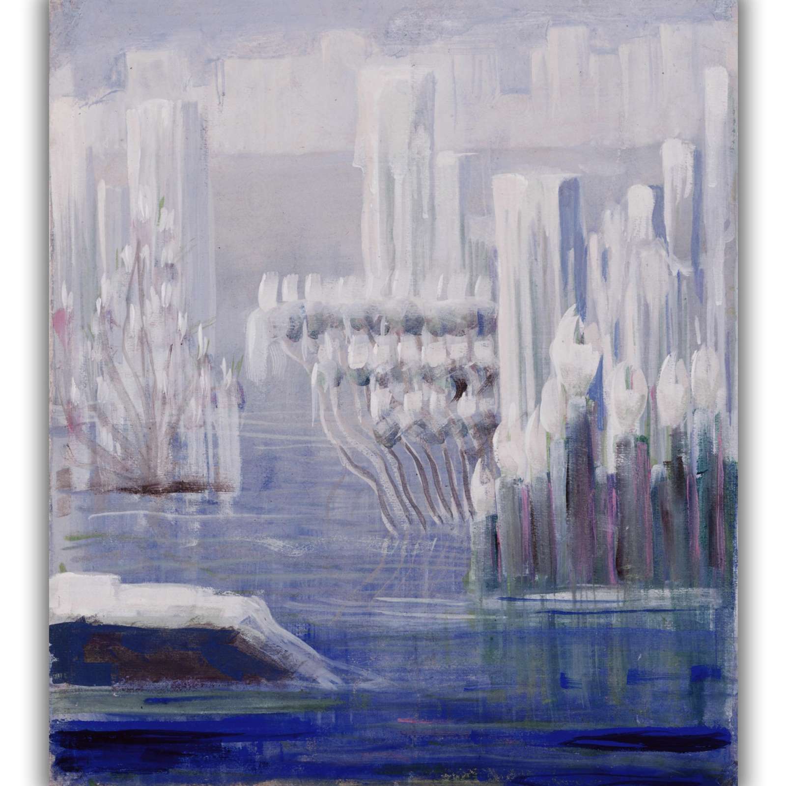 Reprodukcija „Pasaulio sutvėrimas VI“, Mikalojus Konstantinas Čiurlionis (1906)