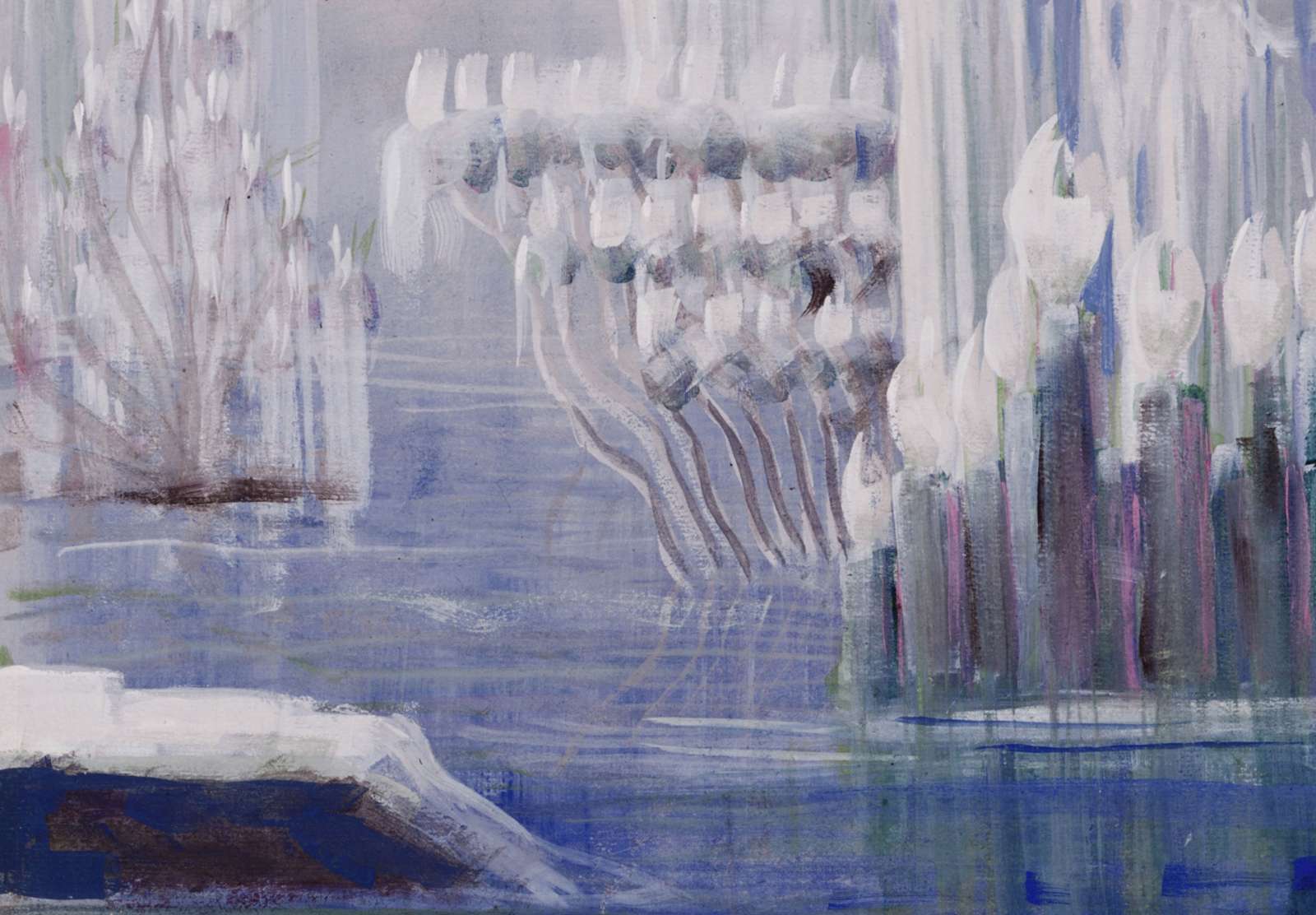 Reprodukcija „Pasaulio sutvėrimas VI“, Mikalojus Konstantinas Čiurlionis (1906)
