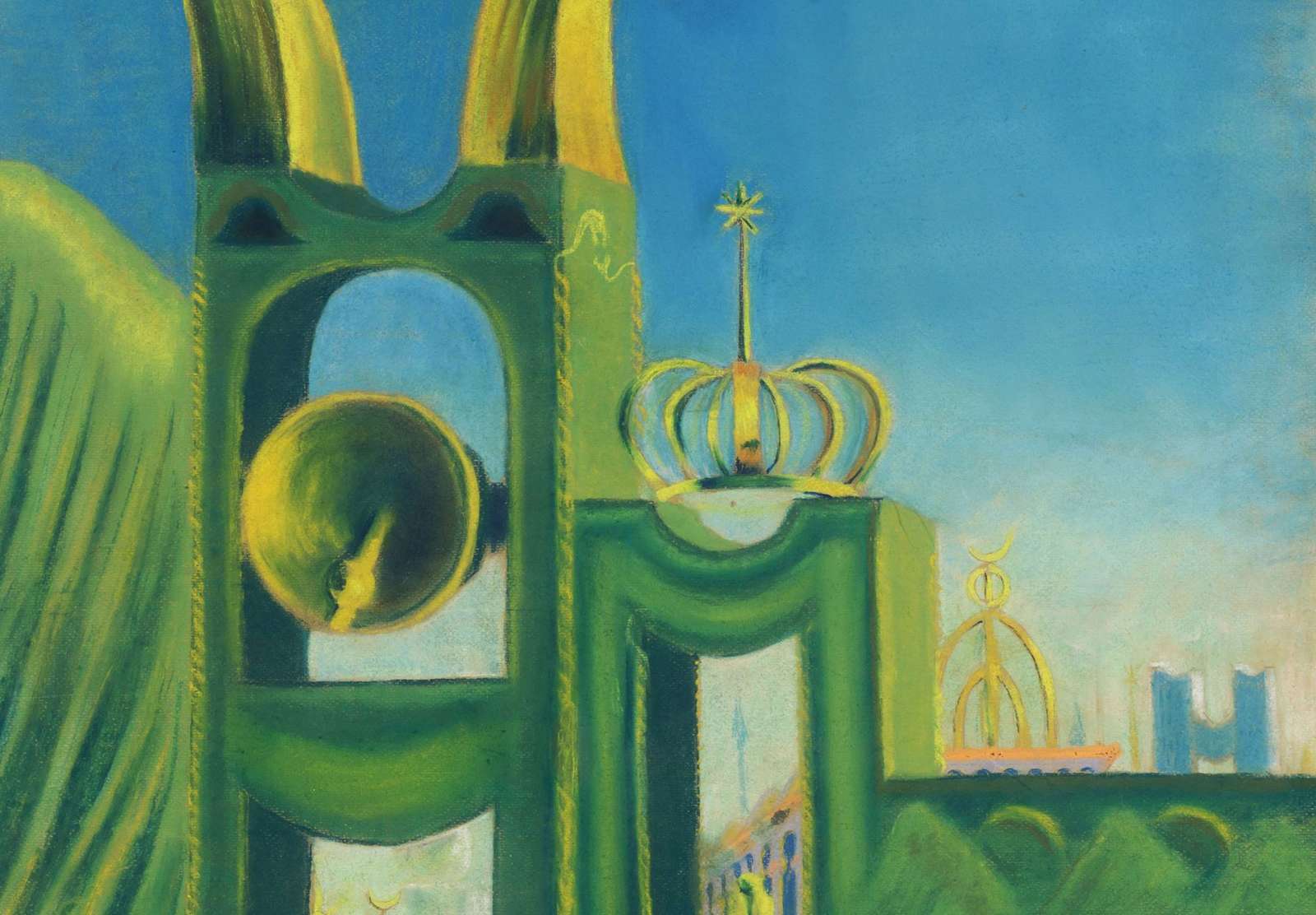 Reprodukcija „Laidotuvių simfonija I“, Mikalojus Konstantinas Čiurlionis (1903)