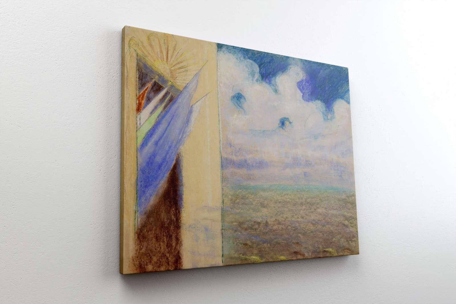 Reprodukcija „Vėliavos“, Mikalojus Konstantinas Čiurlionis (1905)