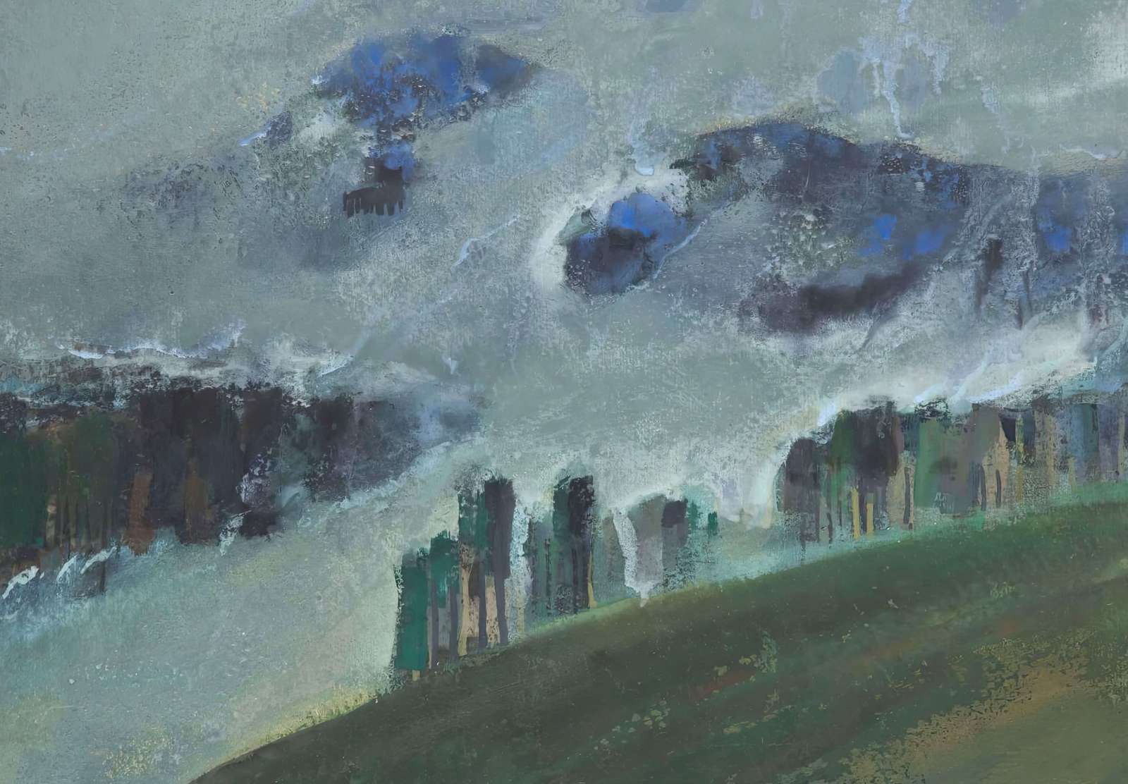 Reprodukcija „Ūkanos“, Mikalojus Konstantinas Čiurlionis (1906)