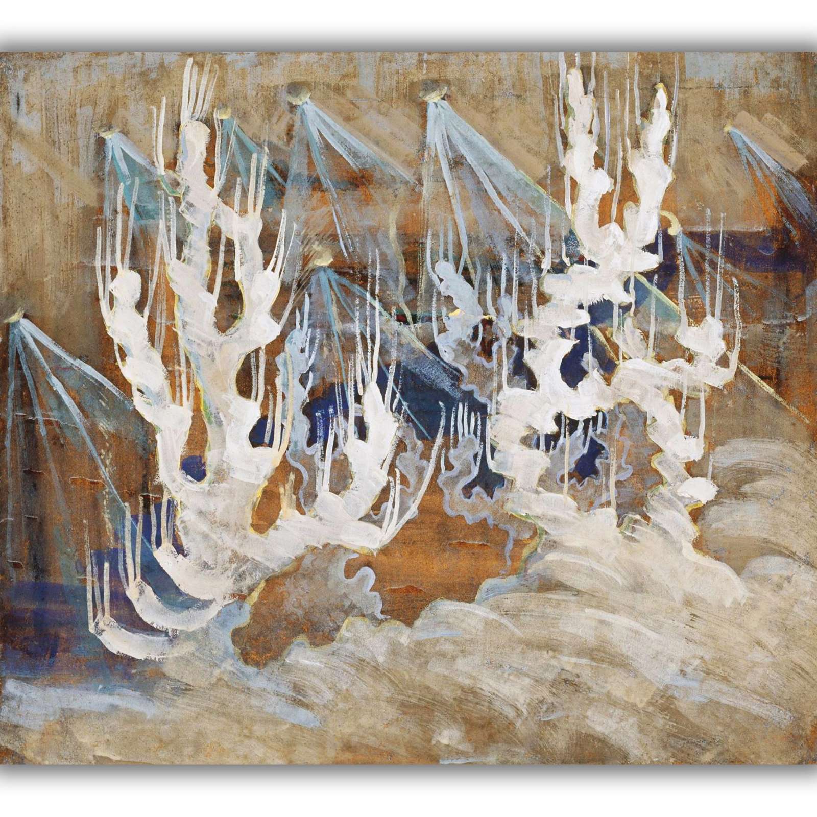 Reprodukcija „Žiema II“, Mikalojus Konstantinas Čiurlionis (1907)