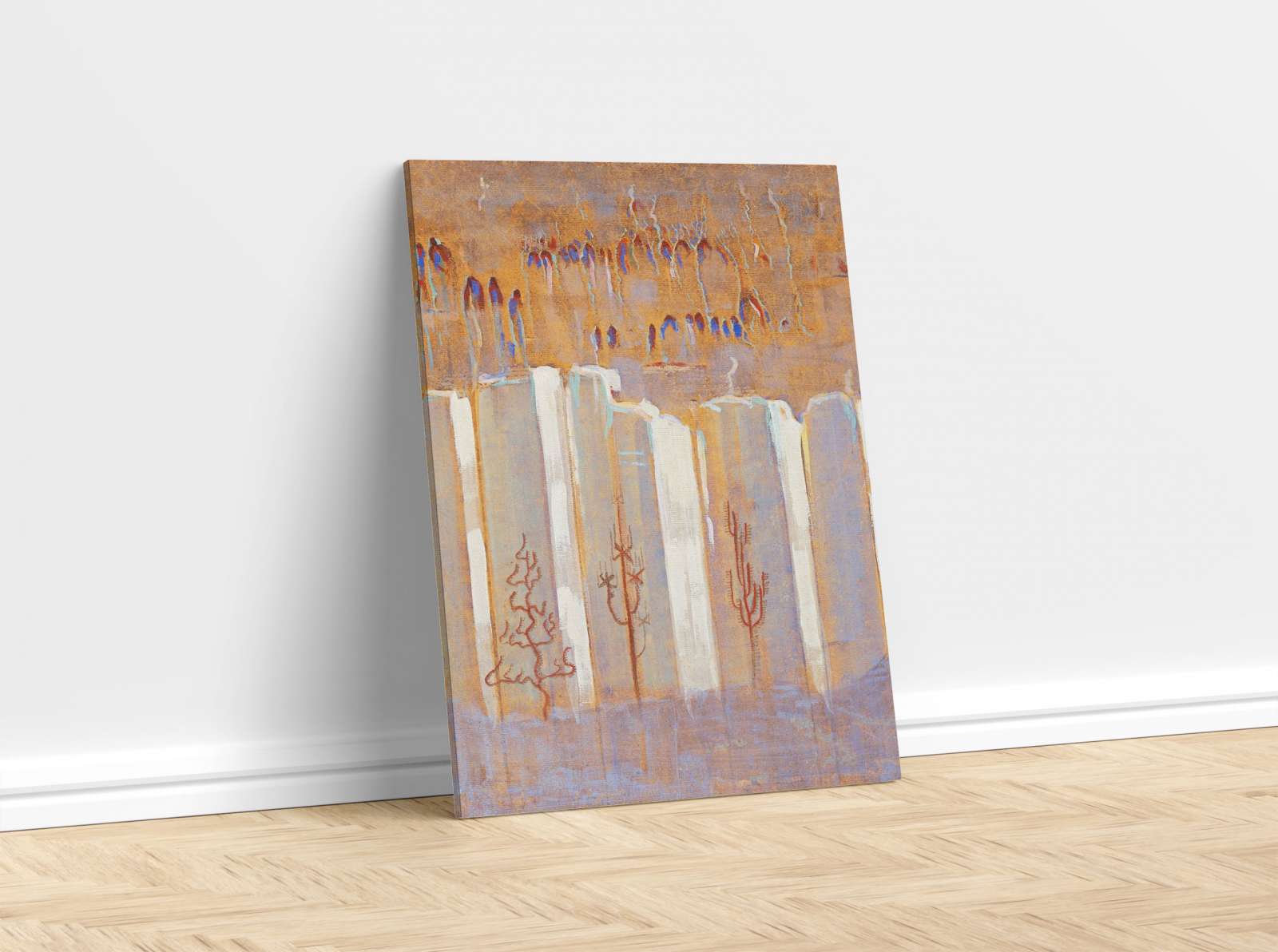 Reprodukcija „Žiema III“, Mikalojus Konstantinas Čiurlionis (1907)