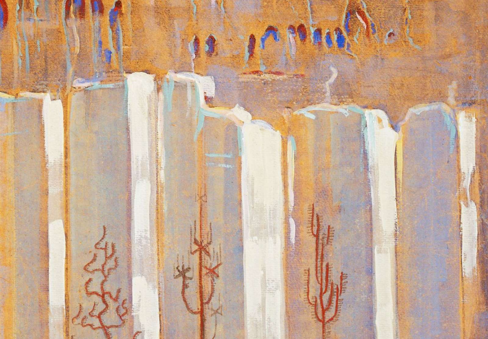 Reprodukcija „Žiema III“, Mikalojus Konstantinas Čiurlionis (1907)